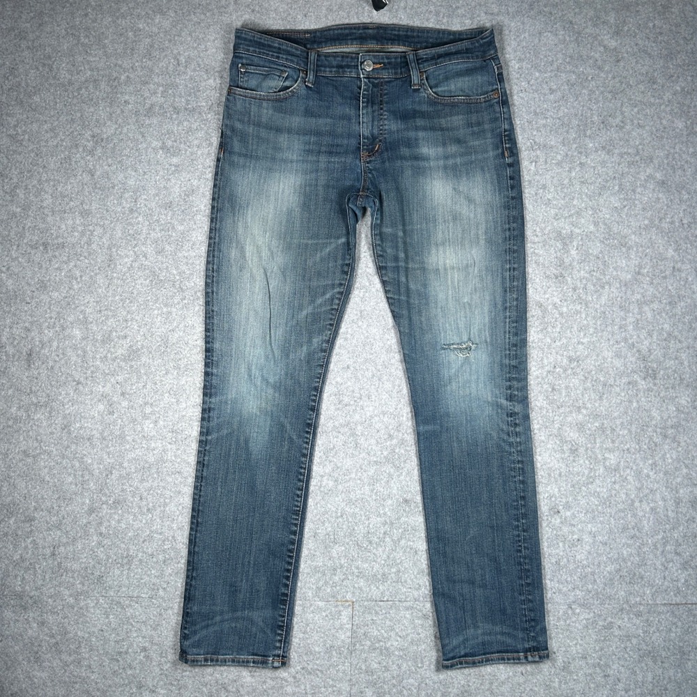 Denim & Supply Ralph Lauren denim jeans mens 31x32 Blue Straight distressed